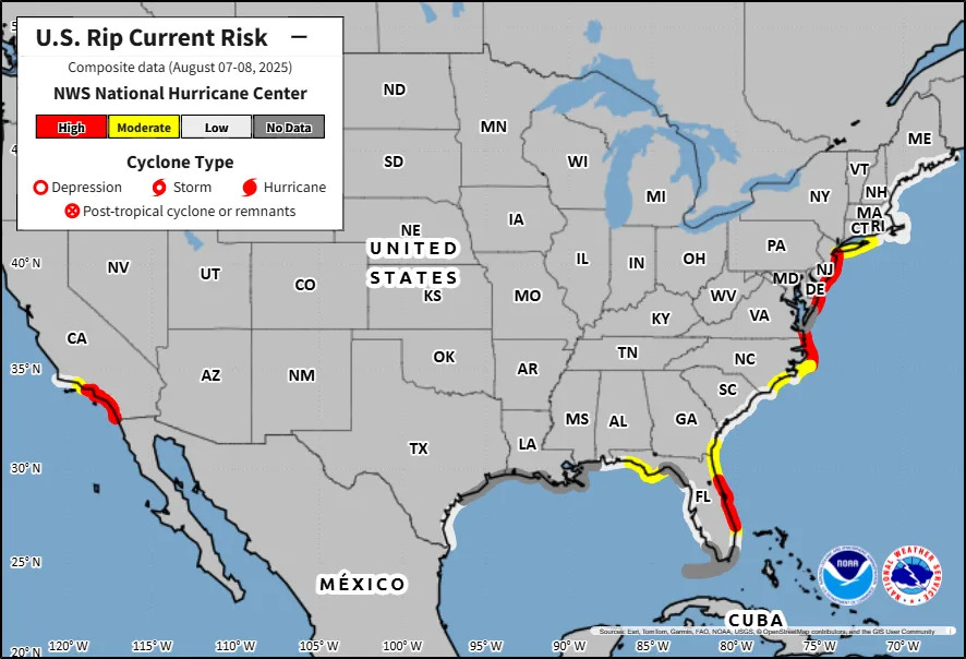 Hurricane season heats up; danger possible at East Coast beaches