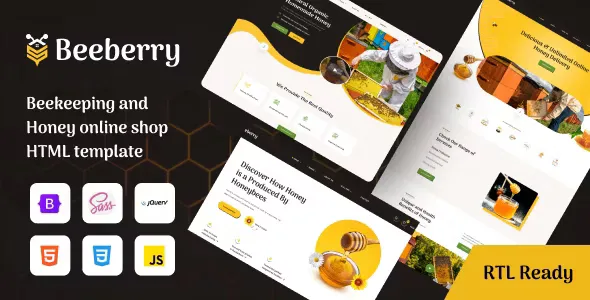 BeeBerry - Beekeeping and Honey Online Shop HTML5 Template v1.0
