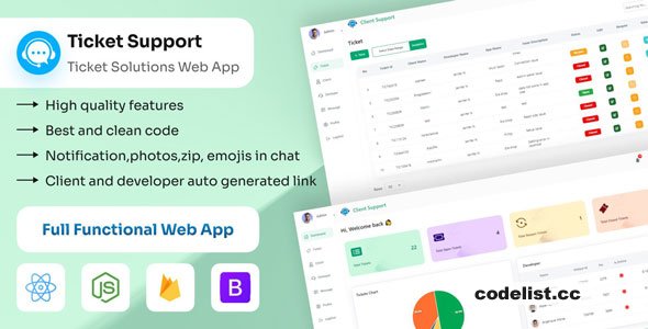 Ticket Support v1.0 - Real Time Chat
