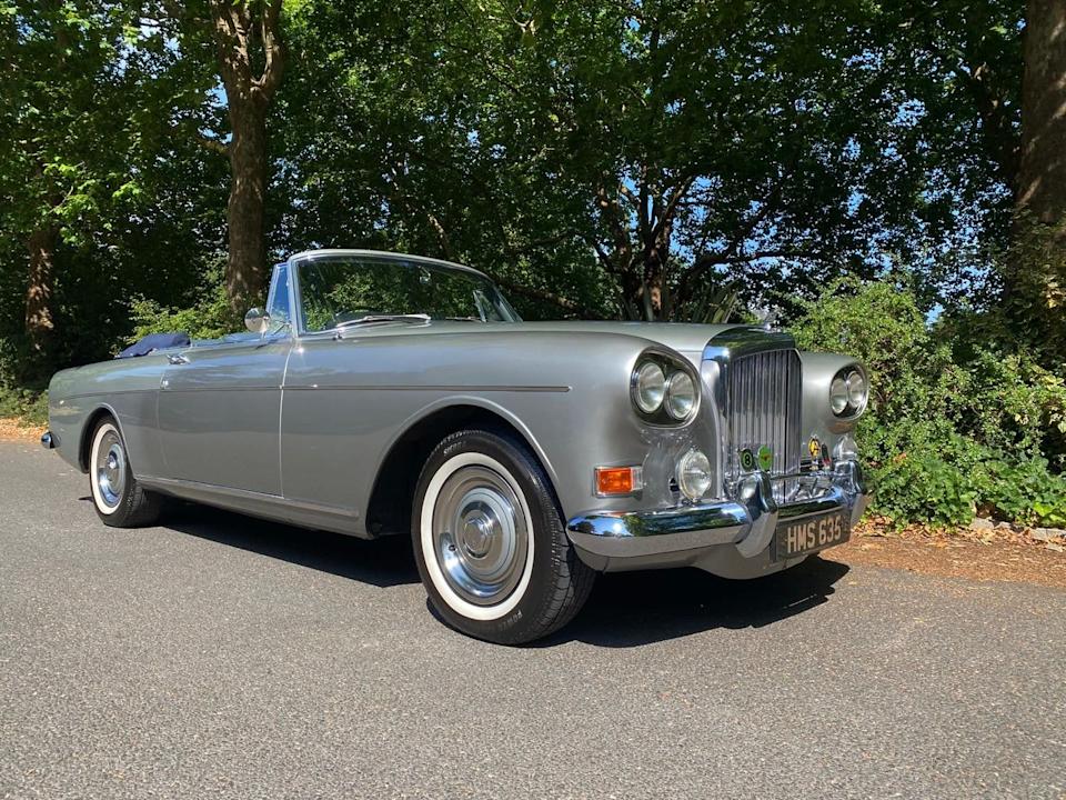 1966 Bentley S3 Continental DHC Offers Rare Open-Air Elegance with Touring Pedigree