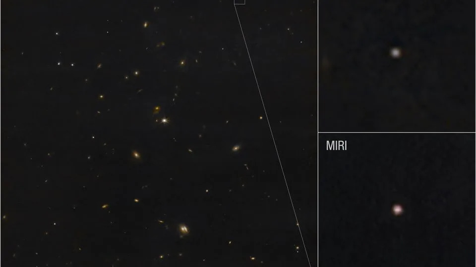 The Webb telescope captured images of YR4 in March using its NIRCam and MIRI instruments. - A Rivkin/Webb/STScI/CSA/NASA/ESA