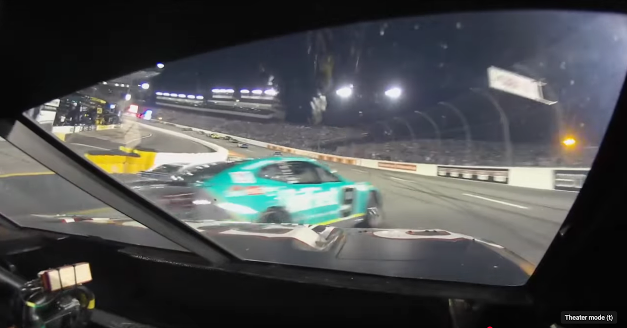 Watch Chase Elliott’s 27-Race No-DNF Streak End in 11-Car Crash at Richmond