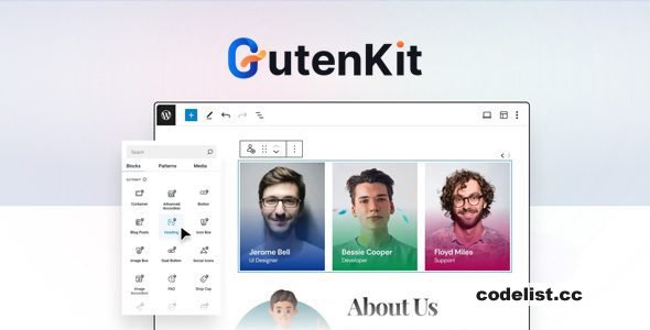GutenKit Blocks Pro v2.3.2 - Gutenberg Page Builder Blocks