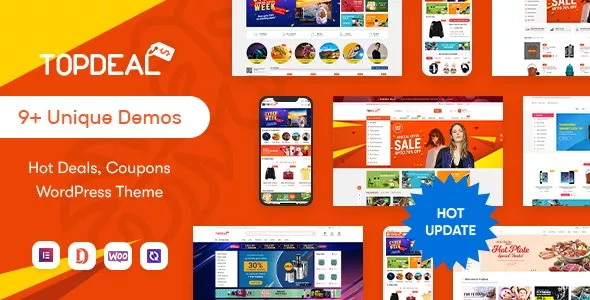 TopDeal - Multi Vendor Marketplace Elementor WooCommerce WordPress Theme v2.3.19