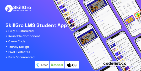 SkillGro LMS Student App v1.0 - Course & Learning Management System 