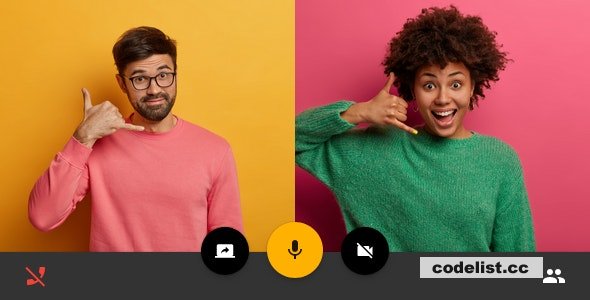 Elderberry v1.0.4 - Meeting Script with Audio and Video via getUserMedia - Node.js, React, Mediasoup