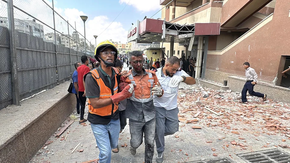 4 journalists reportedly among dead in Israeli strike on Gaza hospital