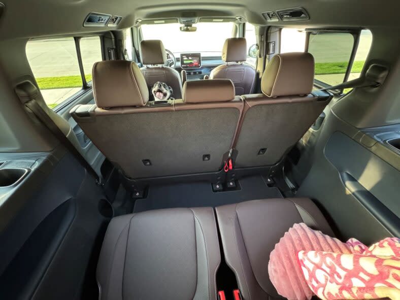 The interior of the 2025 VW ID. Buzz