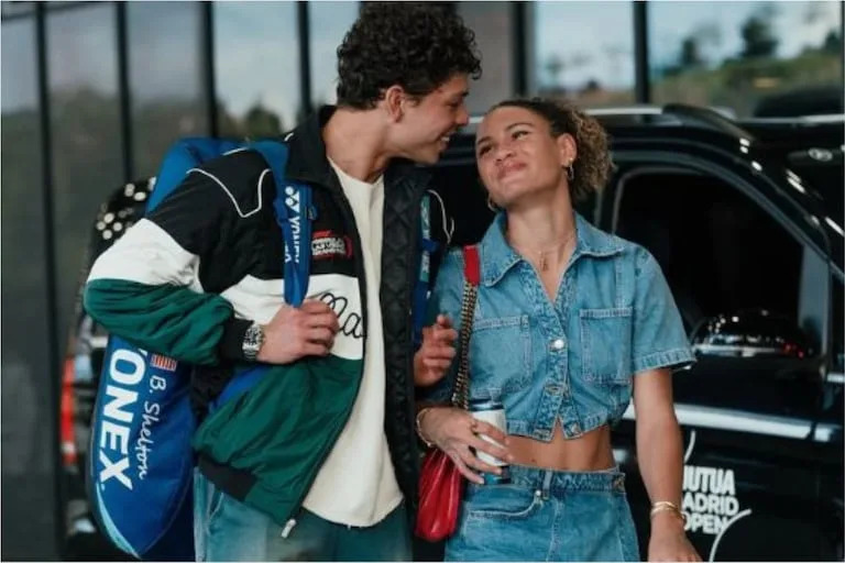 Cómo nació el romance entre Ben Shelton y Trinity Rodman