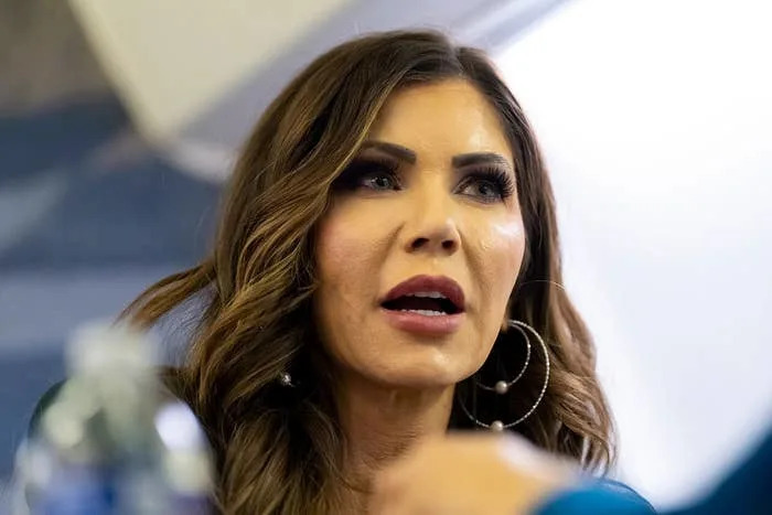"We Are Governed By The Dumbest People In America": Kristi Noem Announced Trump's Plan To Paint The Border Wall Black, And People Have A LOT Of Thoughts