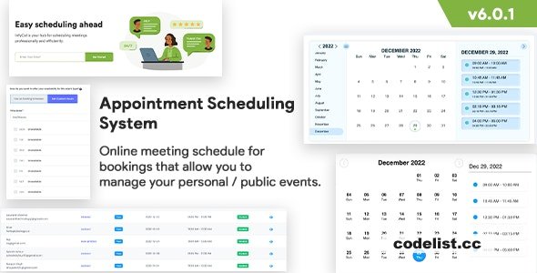 Infycal v6.4.0 - Appointment Scheduling System - Meetings Scheduling - Calendly Clone - Online Appointment Booking