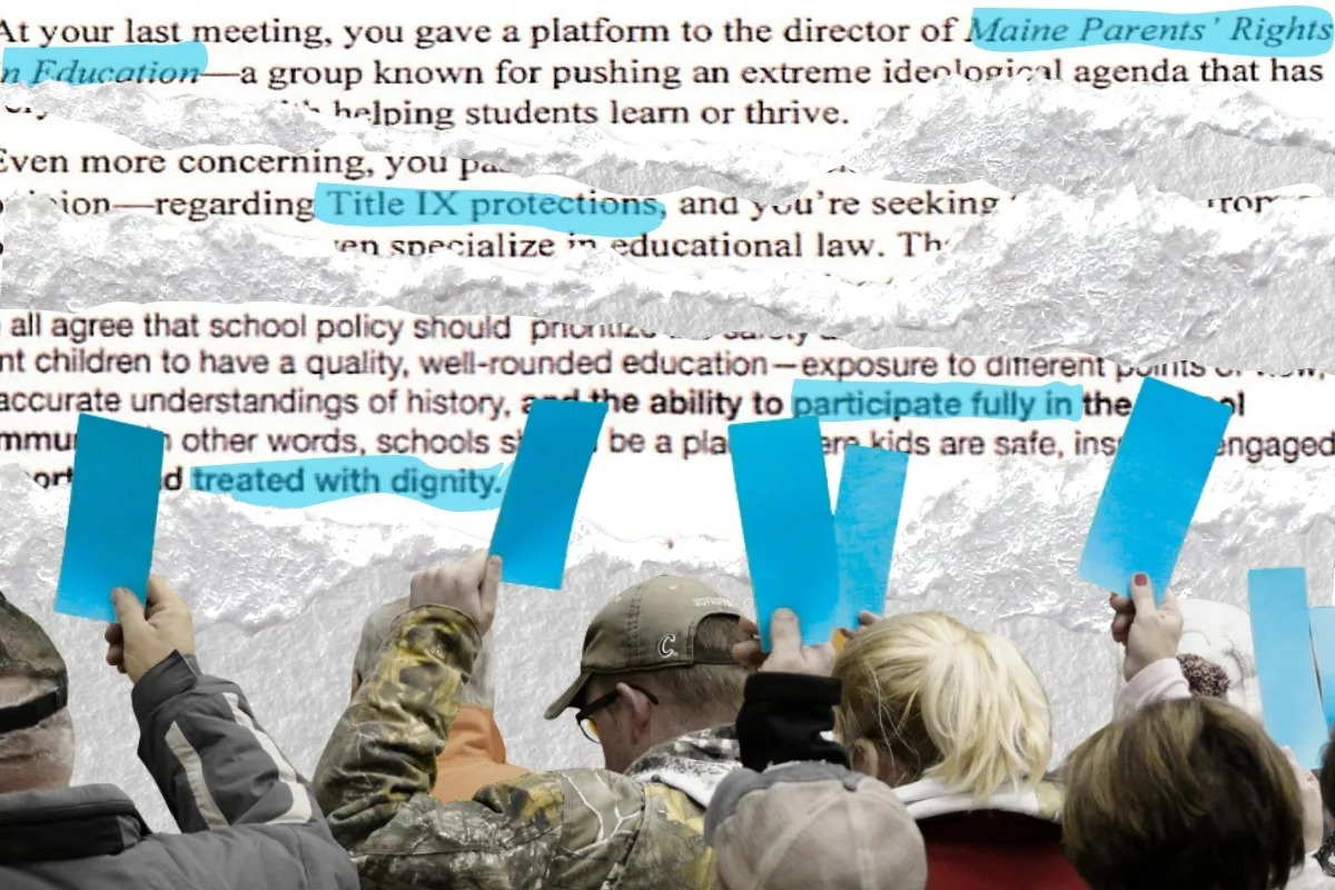 School boards disregard their lawyers to rebel against Maine’s transgender policies