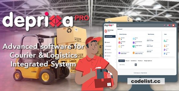 Deprixa Pro v7.5.3 - Courier & Logistics Integrated System - nulled