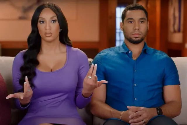 TLC From left: Chantel Everett and Pedro Jimeno on '90 Day Fiance'.