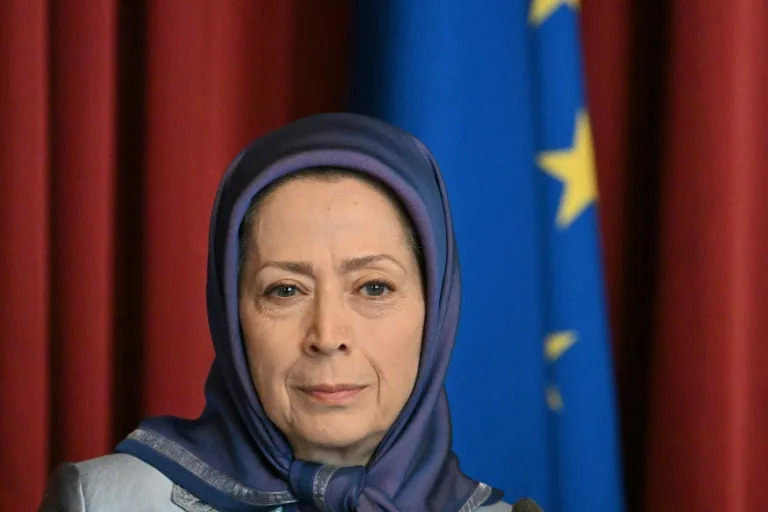 Maryam Rajavi is president of the National Council of Resistance of Iran (NCRI), the political wing of the People's Mujahedin of Iran, which Tehran regards as a "terrorist" group (Alberto PIZZOLI)