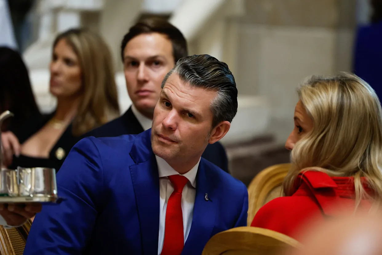 Pete Hegseth, President Donald Trump