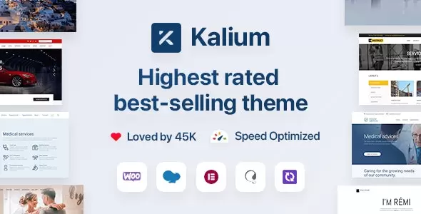 Kalium - Creative WordPress Theme for Professionals v3.27