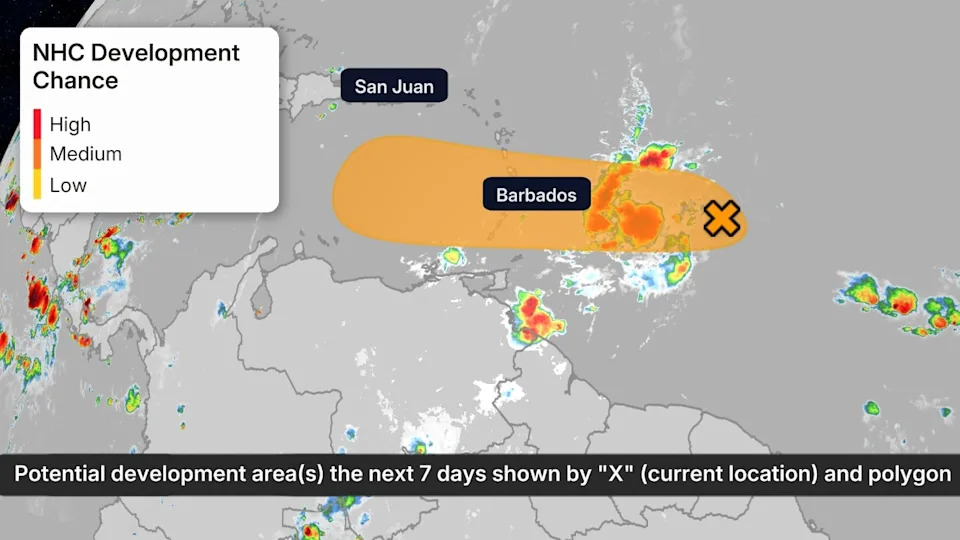 Tropical Storm Fernand Forms South Of Bermuda; Here's Where It Will Go
