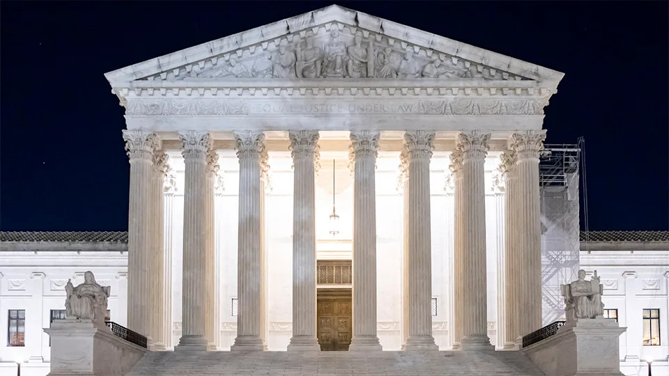 The United States Supreme Court is seen on November 8, 2024, in Washington, D.C. (Nicolas Economou/NurPhoto via Getty)