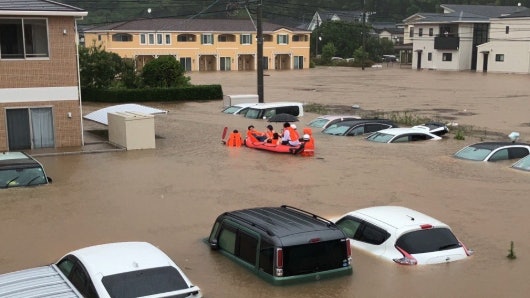 日本九州連日暴雨　熊本縣錄破紀錄雨量　政府建議數百萬人疏散