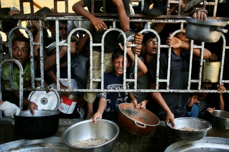 'Deliberate blocking and delay of large-scale food, health, and humanitarian aid has cost many lives,' said the WHO (-)