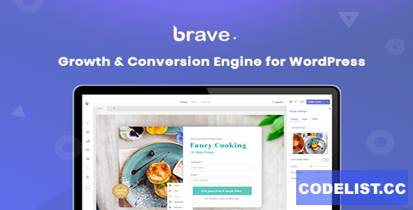 Brave v0.4.2 - Drag n Drop WordPress Popup, Optin, Lead Gen & Survey Builder