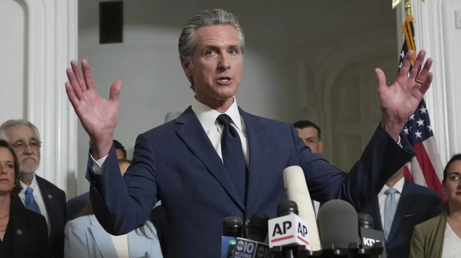 Watch: Newsom outlines plan to combat Trump, GOP redistricting