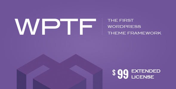 WPTF v1.4.6 - WordPress Theme Framework WPTF v1.4.6 - WordPress Theme Framework