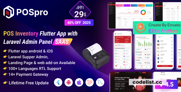 POS Pro v4.9 - Advanced POS & Inventory Management System - nulled