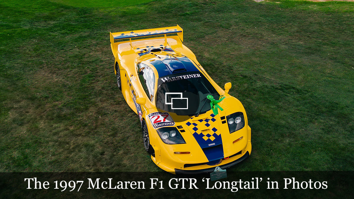 A Street-Legal McLaren F1 GTR Longtail Is up for Grabs for $20 Million