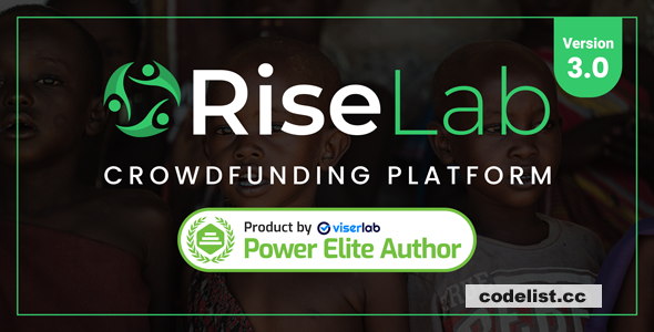 RiseLab v3.0 - Crowdfunding Platform - nulled