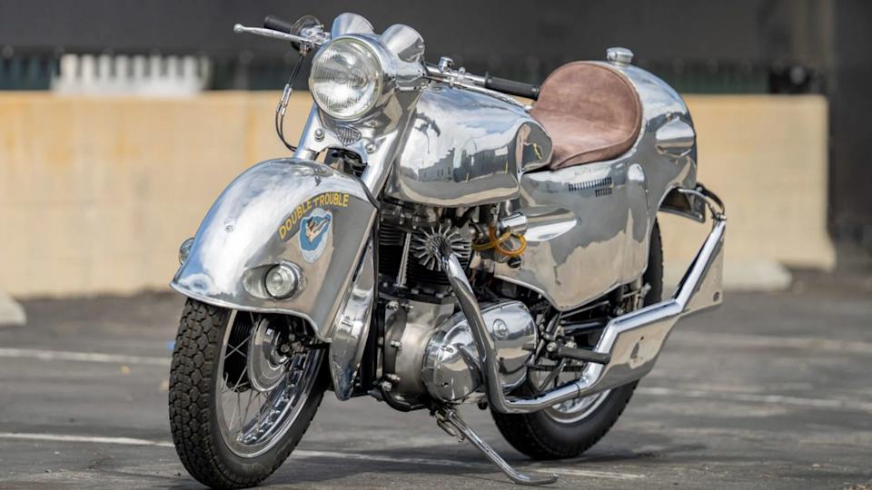 Nostalgic Fun: Custom Triumph Thunderbird Auctioning Now