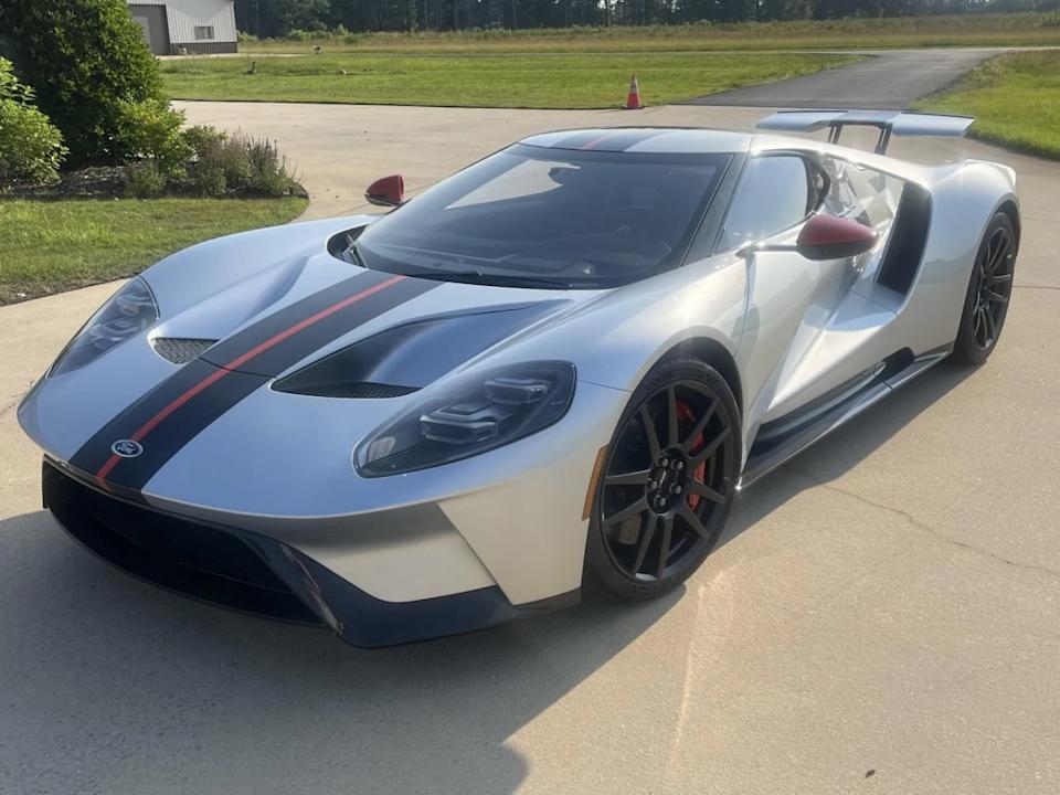 Pristine 2020 Ford GT Carbon Series Emerges With Only 77 Miles