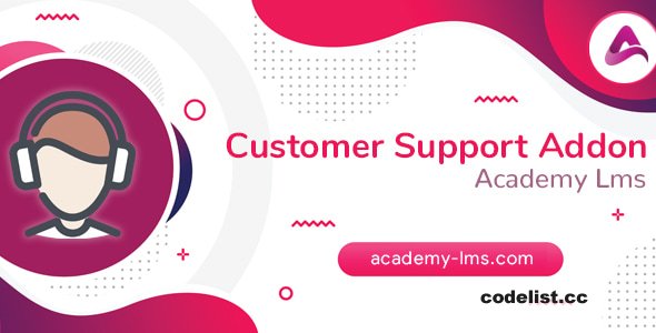 Academy LMS Customer Support Addon v1.0