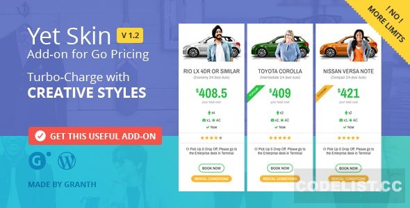 Yet Skin v1.2 - Add-on for Go Pricing