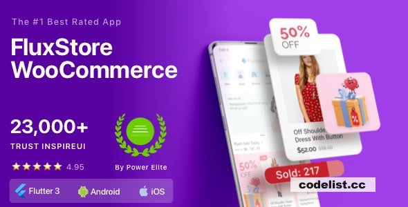 Fluxstore WooCommerce v5.3 - Flutter E-commerce Full App