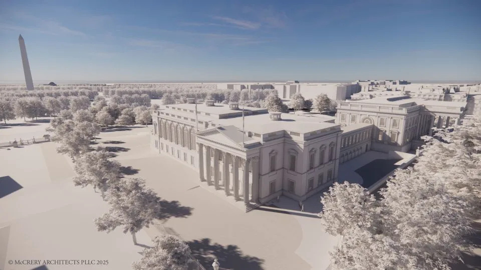 Construction on Trump’s $200 million White House ballroom to begin in September