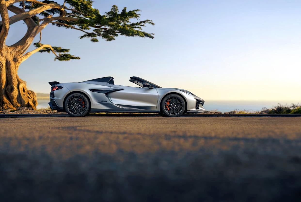 View Photos of the 2026 Chevy Corvette ZR1X Quail Silver Limited Edition