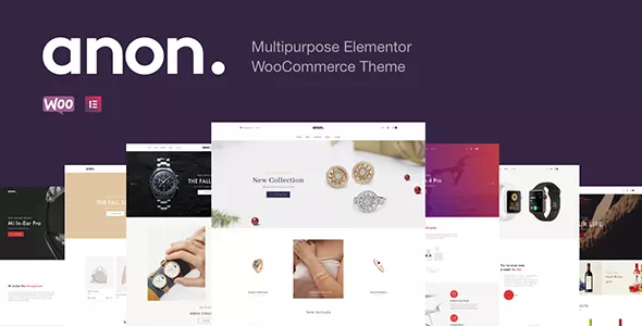 Anon - Multipurpose Elementor WooCommerce Themes v2.2.10
