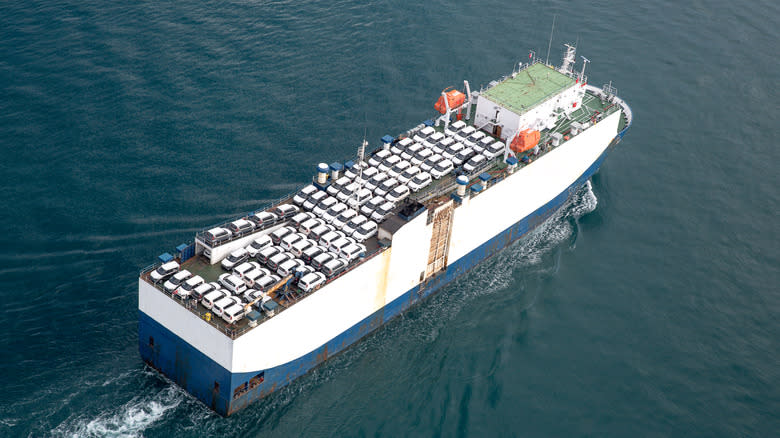 Ships Carrying Chinese Cars Aren't Being Targeted By Houthi Militia