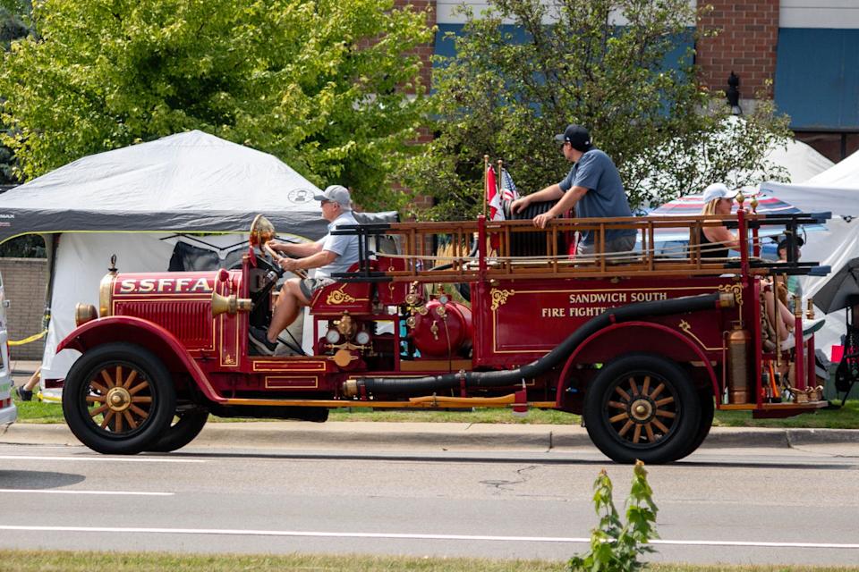 american lafrance fire truck
