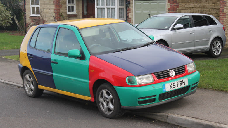 A VW Polo Harlequin