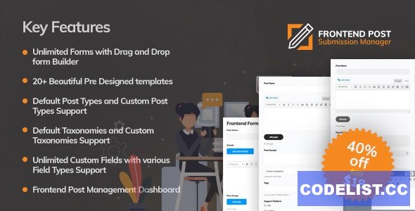 Frontend Post Submission Manager v1.4.6