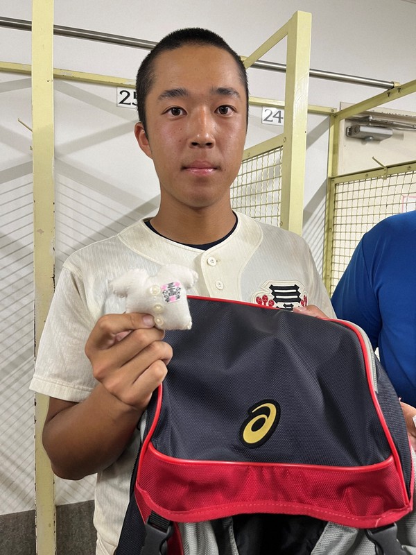 日大三の本間主将　「優勝して読みたい」姉からの手紙　夏の甲子園