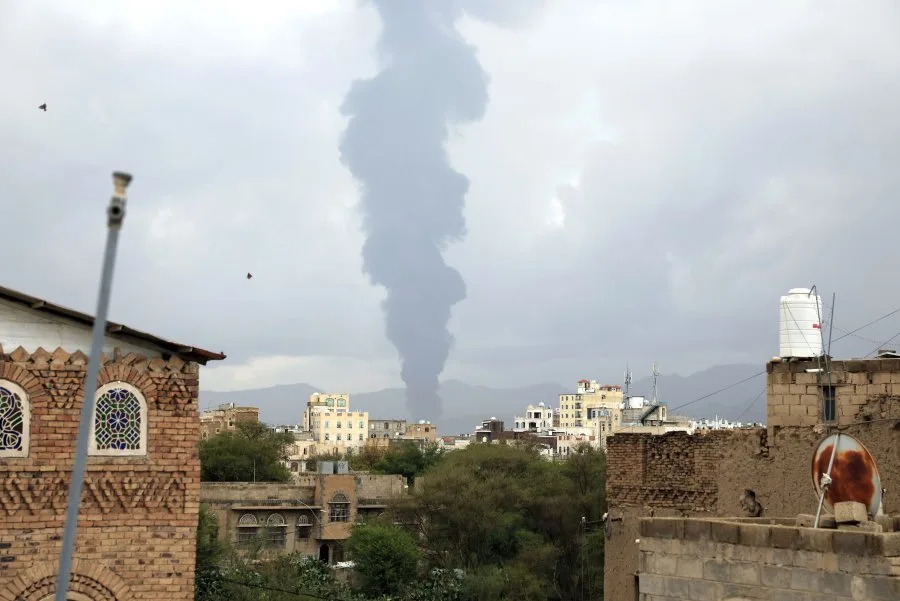 Israel strikes energy targets, presidential palace in Sanaa, Yemen