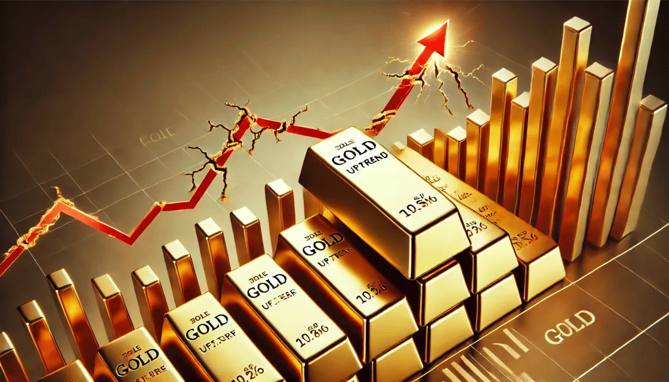 Giá vàng SJC trụ mốc 124 triệu đồng/lượng, vàng thế giới tiếp tục leo thang