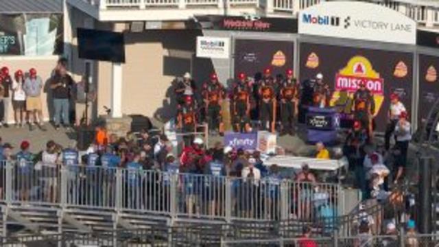NASCAR's Connor Zilisch breaks collarbone after falling from atop car celebrating Xfinity Series win