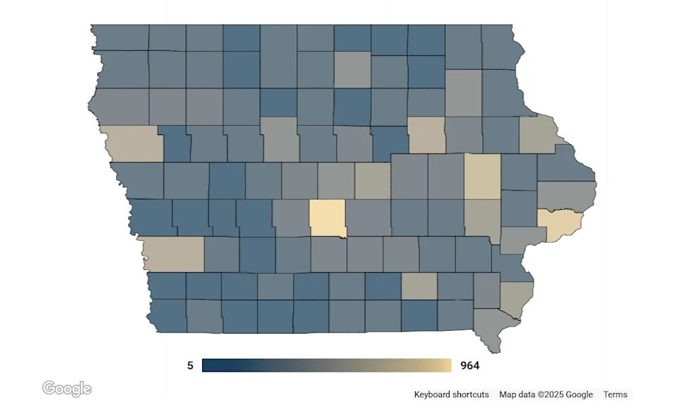 New Iowa Sex Offender Registry offers maps, improved search tools