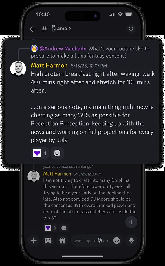 Check out our Discord AMA. (Photo by Marvin Williams/Yahoo Sports)