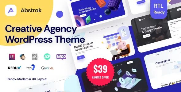 Abstrak - Agency & Portfolio Theme v1.5.2
